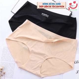  COMBO 10 Quần lót Su Trơn Đúc Thông Hơi Mềm Mát ,Quần Chíp Nữ Quần Lót 1523,1524 