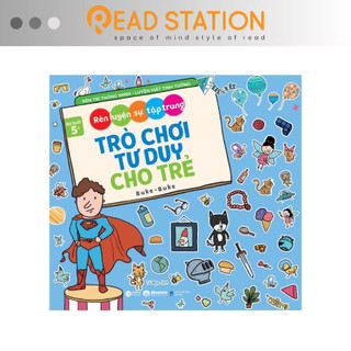 Sách - Trò chơi tư duy cho trẻ: Rèn luyện sự tập trung