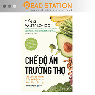 Sách: chế độ ăn trường thọ - tối ưu cân nặng - đẩy lùi bệnh tật - kéo dài tuổi thọ