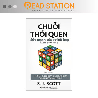 Sách: habit stacking - chuỗi thói quen - sức mạnh của sự kết hợp: 127 thói quen nhỏ tối ưu sức khỏe, tài chính và h