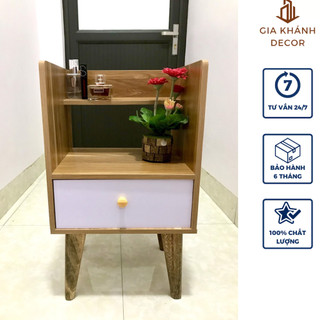 🤩 FREESHIP ❤️ TỦ ĐỂ ĐẦU GIƯỜNG CHÂN GỖ SIZE TO MẪU MỚI