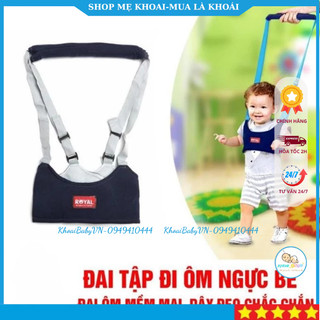 Đai tập đi Royal ôm ngực an toàn cho bé nhanh biết đi - Đai hổ trợ tập đi cho bé