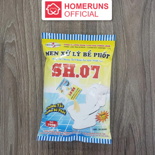 Men xử lý bể phốt siêu hiệu quả homeruns chính hãng công ty sh07