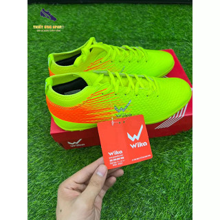 [HÀNG CHÍNH HÃNG, TẶNG KÈM TẤT] Giày Đá Bóng Sân Cỏ Nhân Tạo Wika Flash Cho Dân Phủi