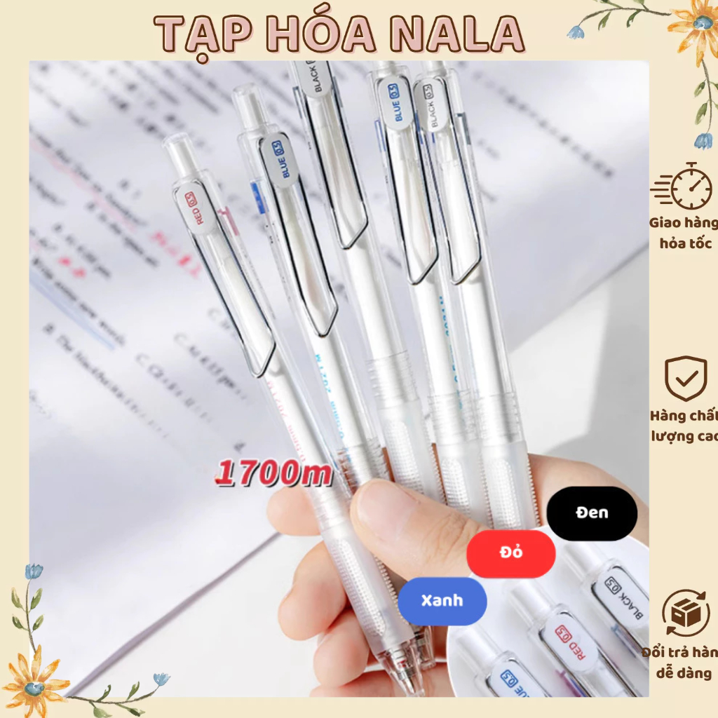 Bút Mực Gel DOMI 0,5Mm 911a Chính Hãng Bút Gel Domi Basic Mới Nhất
