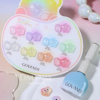 Set sơn Gel Nhũ Govandi 9 màu