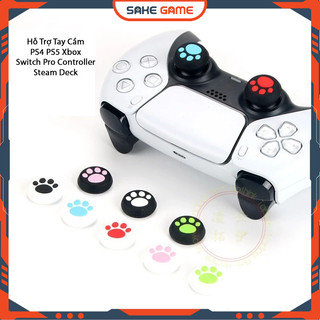 Núm bọc analog tay cầm PS5 chân mèo bọc analog PS5 bọc analog PS4 bọc analog Xbox bọc analog Switch Pro Controller