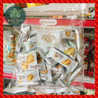Mới - 500g Bánh Xốp Giòn Sữa Chua Suveno Vị Sầu Riêng Thiên Thảo Globe, Ăn Vặt Ngon, DING DING FOOD