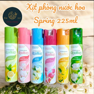 (6 MÙI) Nước hoa xịt phòng Spring 225ml