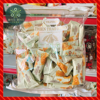 Mới - Bánh Xốp Giòn Sữa Chua Suveno Vị Phô Mai 500g Cheese Thiên Thảo Globe, Ăn Vặt, DING DING FOOD