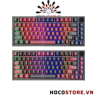 Bàn phím cơ e-dra ek375 alpha / beta có núm xoay / switch: e-dra - hoco store pc