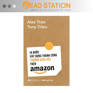 Sách: 10 bước xây dựng thành công thương hiệu việt trên amazon