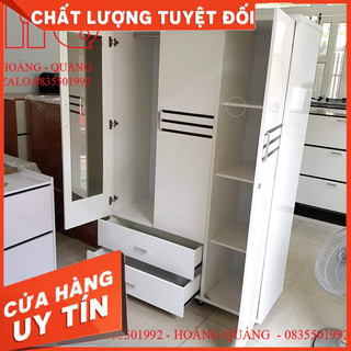 Tủ Quần áo-Tủ Nhựa Đài Loan 3 Cánh-[Hàng Chính Hãng] MIỄN PHÍ giao hàng HCM-BẢO HÀNH tại nhà