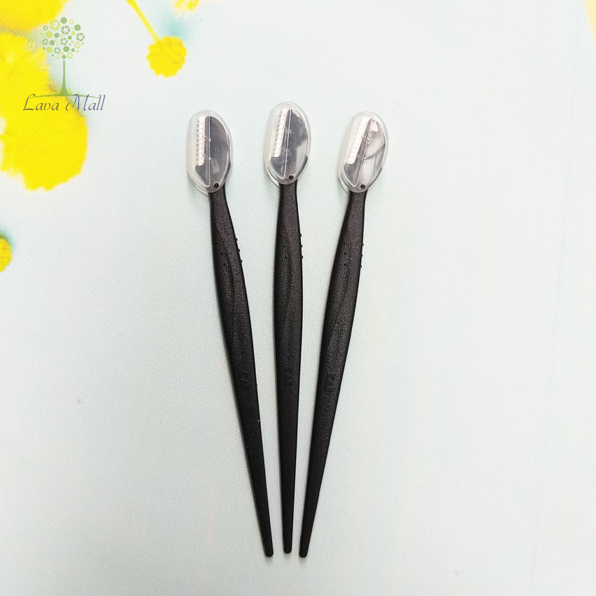 [KAI Nhật Bản] Set 3 dạo cạo lông mày KAI cán đen