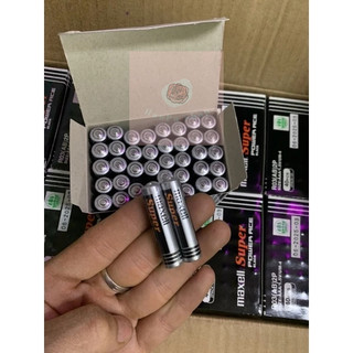 20 viên pin maxell 3a đen, pin maxell aaa đen, pin nhí 3a maxell