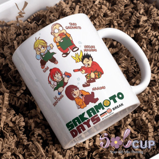 Cốc Sứ Uống Nước, Ly Sứ In Hình Anime Manga Sakamoto Days, Độc Lạ, Quà Tặng Ý Nghĩa
