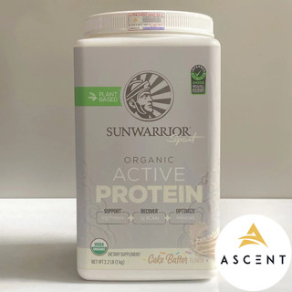 Sun Warrior Organic Active Protein 1kg : Đạm thực vật thể thao 20 lần dùng