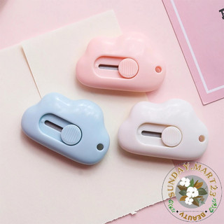 Dao rọc giấy, dao cắt giấy mini hình đám mây xinh xắn P0556
