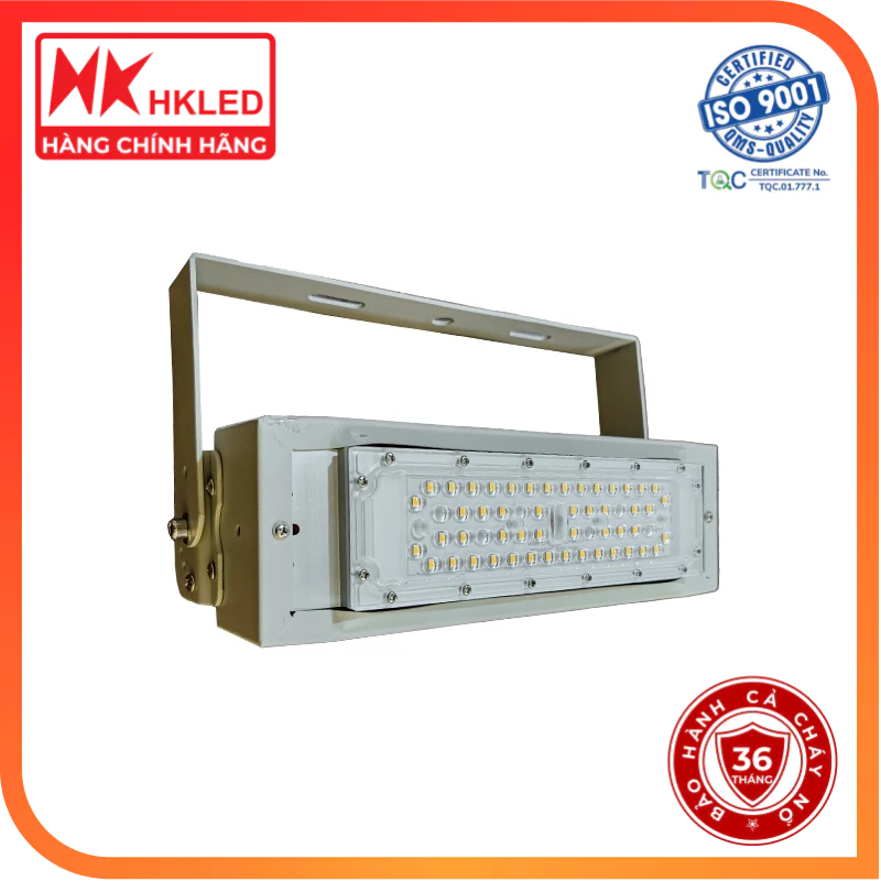 HKLED - Đèn LED pha module SMD 50W (1*50w) HỘP KHUNG KÍN