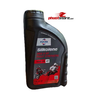 Dầu nhớt fuchs silkolene pro 4 10W-40 - nhớt tổng hợp toàn phần gốc ester - Made in UK