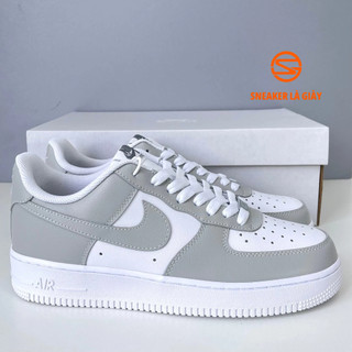 Giày air force 1 low white light grey fz9763-101 - fullbox high quality