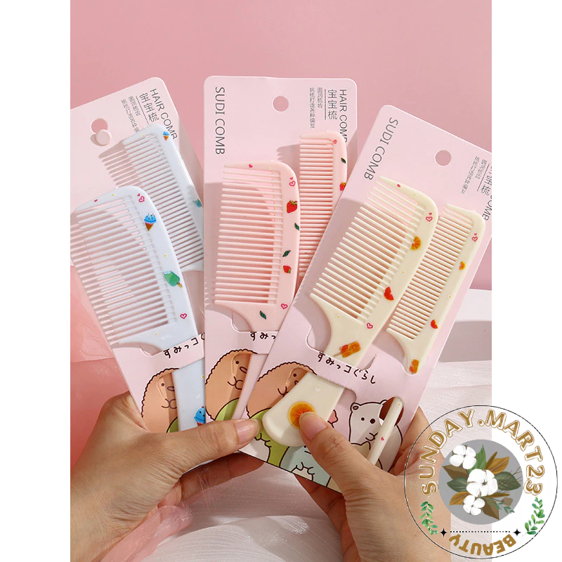 Lược chải tóc set 2 món dễ thương P0394