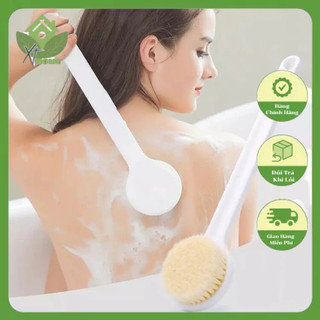  Loại Tốt- Bàn Chải Cọ Chà Lưng Muji Nhật Bản Cây Bông Tắm Chà Lưng 