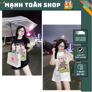Áo phông nam đít que chuột 2 đầu basiccc - áo thun đôi nam nữ chuột siêu nét