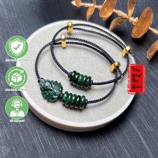 Vòng Tay Hồ Ly Chúa Mix Ngũ Điếu Ngọc Sơn Thuỷ