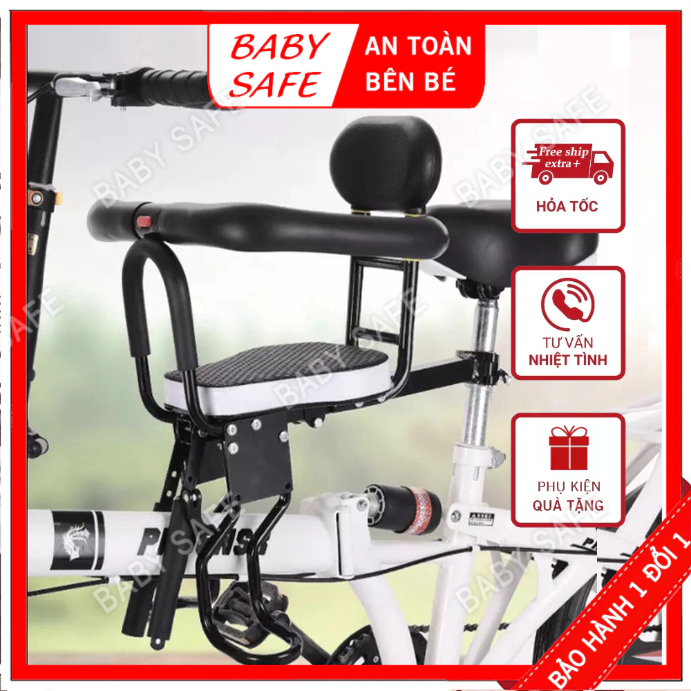Ghế ngồi xe đạp cho bé, phù hợp với xe đạp điện, xe thể thao, xe địa hình, xe đạp trợ lực, dành cho các trẻ em
