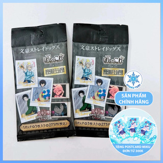 Gói thẻ nhân phẩm pack card pola bungou stray dogs vol 4