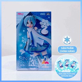 Mô Hình Hatsune Miku Snow Skytown Ver - Vocaloid Luminasta Figure Chính Hãng