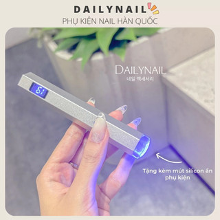 Máy hơ Mini có đồng hồ đếm giây kèm mút Silicon