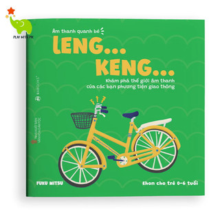 Sách ehon âm quanh bé - leng keng - dành cho bé từ 0-6 tuổi