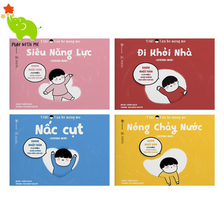 Sách ehon - taku cậu bé mộng mơ - cho bé 2 - 8 tuổi