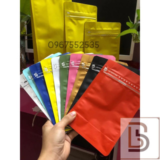 [1kg/size] - KHÔNG VALE -  TÚI 8 CẠNH, ĐÁY VUÔNG  ĐỰNG TRÀ CAFE, [GIẤY KRAFT - ĐEN - ĐỎ - TRẮNG, BẠC, ĐỒNG]