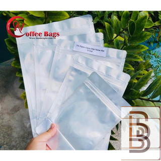 [1kg/size] túi zip 1 mặt bạc 1 mặt trong- hàng dày đẹp
