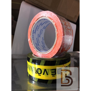 1 cuộn băng keo HÀNG DỄ VỠ màu cam (200gr)