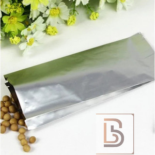 [500gr/size] túi cafe 4 biên màu bạc, đựng trà, cafe