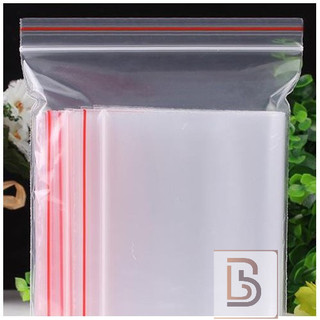 100GR TÚI ZIPPER VIỀN CHỈ ĐỎ
