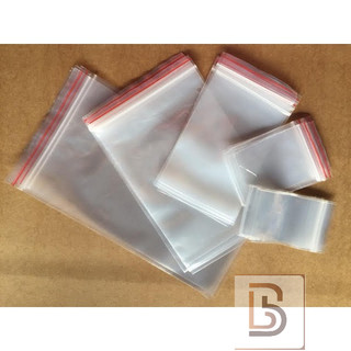 100GR TÚI ZIPPER VIỀN CHỈ ĐỎ