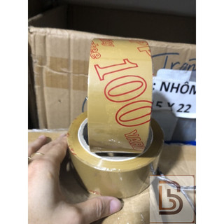 3 cuộn băng keo dán thùng (100yard)