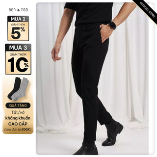 Quần dày tây nam form SKINNY BEN & TOD x S.CONCEPT 075 co giãn 2 chiều xuất xịn chuẩn form cao cấp nam tính