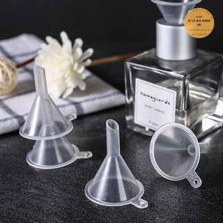 Phễu nhựa trong mini chiết tinh dầu - nước hoa - dung dịch du lịch 88501 slgd