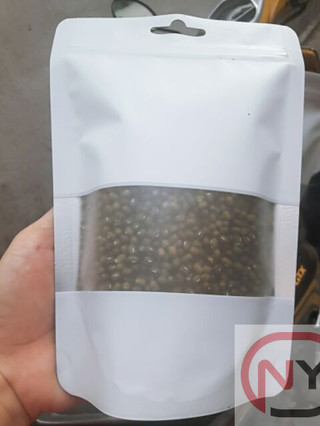 Túi zip 2 mặt sữa có cửa sổ - [1kg/size]