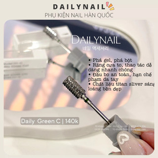 Đầu mài phá Gel, bột Green C Titan Cao cấp