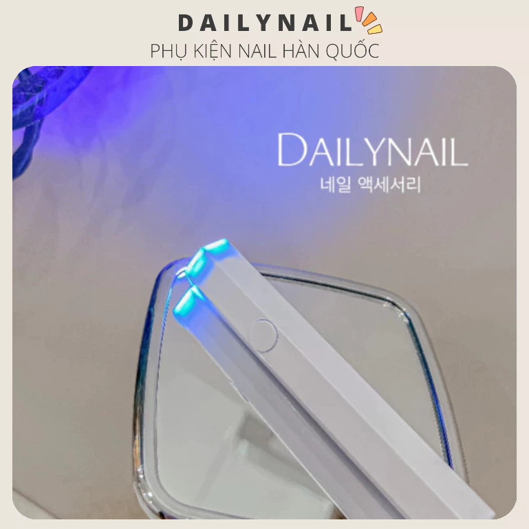 Đèn hơ Mini cầm tay Tích điện làm móng