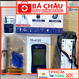 Clever chek td 4125 - máy đo đường huyết, test đường huyết, thử đường đái tháo đường