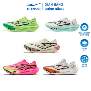 Giày chạy nam chuyên Marathon chuyên nghiệp đế fulll Carbon ERKE INFINITE 2.0 11124103235