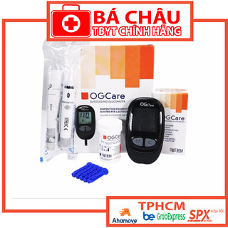 OGCARE - Máy thử đường huyết, test tiểu đường, đái tháo đường